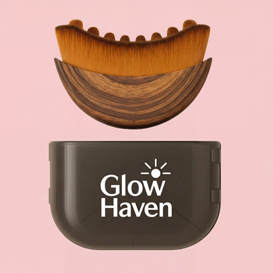 GlowHaven Lymphatic Contour Face Brush