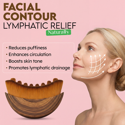 GlowHaven Lymphatic Contour Face Brush