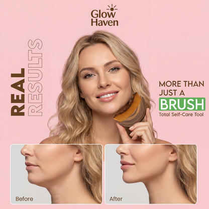GlowHaven Lymphatic Contour Face Brush